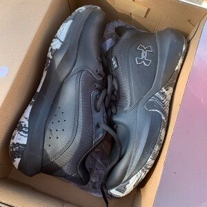 Under Armour Men's basketball Lockdown 7 Black Shoes NEW